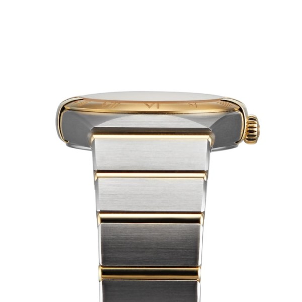 Replica Omega Constellation Women Quartz Champagne Stainless Steel Watch O13120286058001 - Image 3