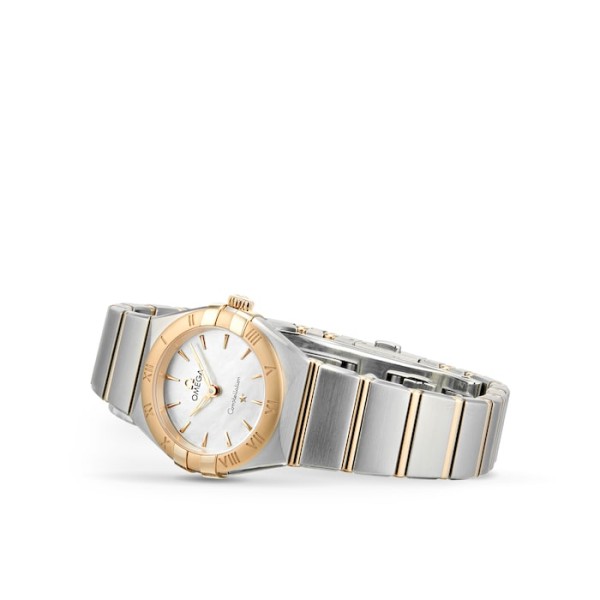 Replica Omega Constellation Women Quartz Mother of Pearl Stainless Steel Watch O13120256005002 - Image 5