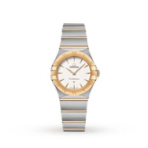 Replica Omega Constellation Women Quartz Silver Stainless Steel Watch O13120256002002