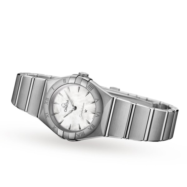 Replica Omega Constellation Women Quartz Mother of Pearl Stainless Steel Watch O13110256005001 - Image 3