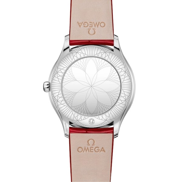 Replica Omega Tresor Women Quartz White Leather Watch O42818366004002 - Image 3