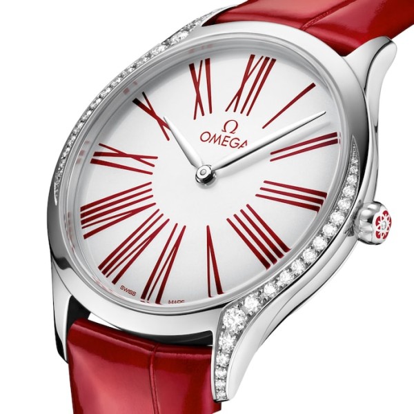 Replica Omega Tresor Women Quartz White Leather Watch O42818366004002 - Image 4