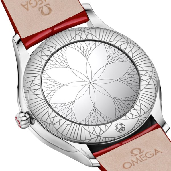 Replica Omega Tresor Women Quartz White Leather Watch O42818366004002 - Image 2