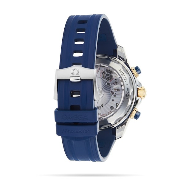 Replica Omega Seamaster Men Automatic Blue Rubber Watch O21022445103001 - Image 3