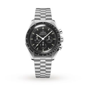 Replica Omega Speedmaster Men Automatic Black Stainless Steel Watch O31030425001001