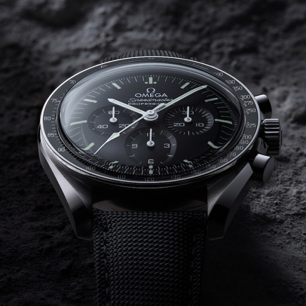 Replica Omega Speedmaster Men Automatic Black Nylon Watch O31032425001001 - Image 6