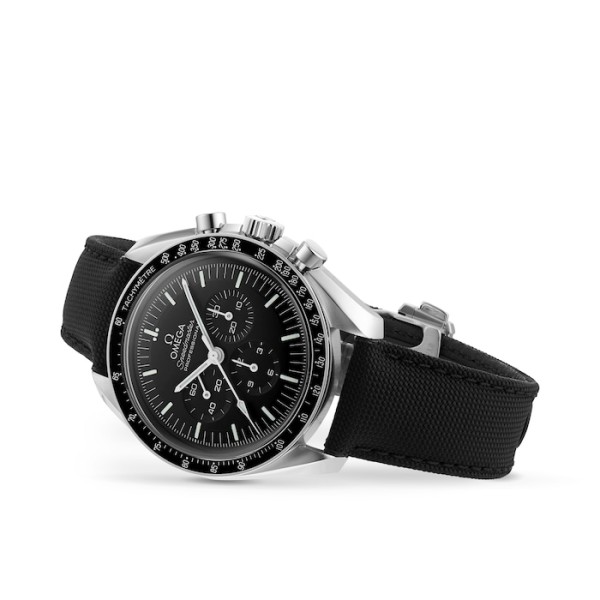 Replica Omega Speedmaster Men Automatic Black Nylon Watch O31032425001001 - Image 4