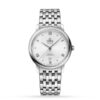 Replica Omega De Ville Men Automatic Silver Stainless Steel Watch O42410402002007