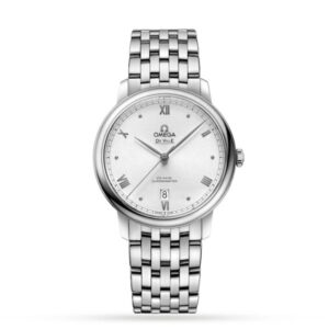 Replica Omega De Ville Men Automatic Silver Stainless Steel Watch O42410402002007