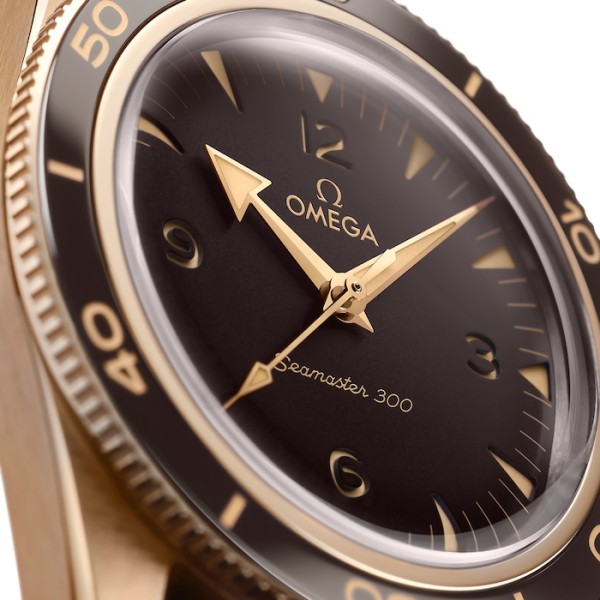 Replica Omega Seamaster Men Automatic Brown Calf Watch O23492412110001 - Image 5