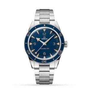 Replica Omega Seamaster Men Automatic Blue Stainless Steel Watch O23430412103001