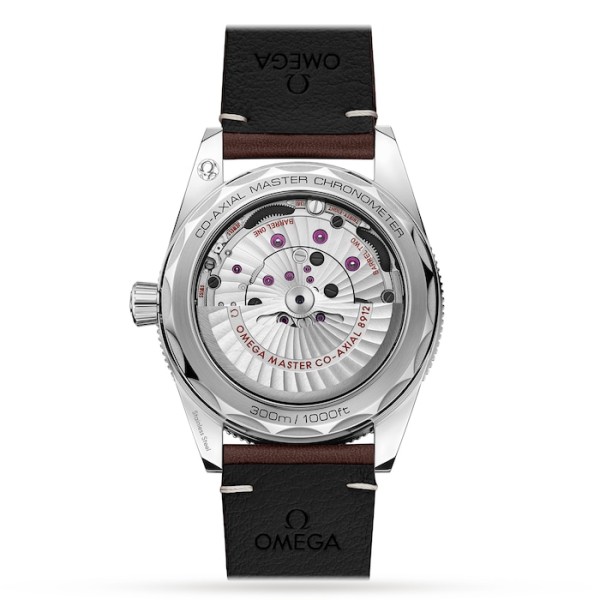 Replica Omega Seamaster Men Automatic Black Calf Watch O23432412101001 - Image 5