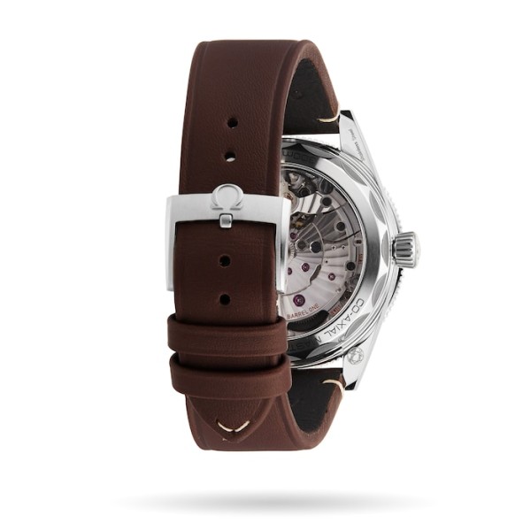 Replica Omega Seamaster Men Automatic Black Calf Watch O23432412101001 - Image 4