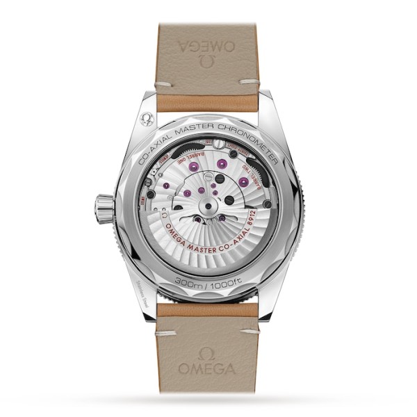 Replica Omega Seamaster Men Automatic Blue Calf Watch O23432412103001 - Image 6