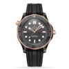 Replica Omega Seamaster Men Automatic Black Rubber Watch O21062442001001