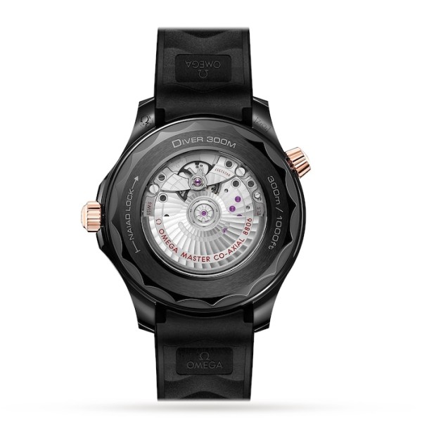 Replica Omega Seamaster Men Automatic Black Rubber Watch O21062442001001 - Image 6