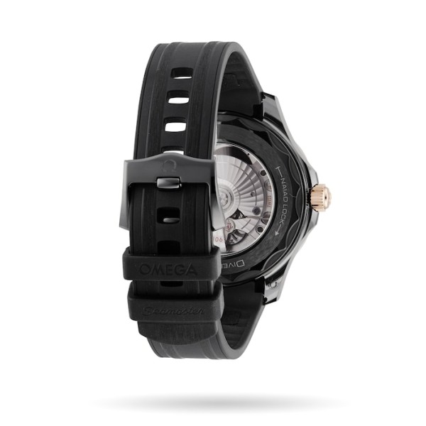 Replica Omega Seamaster Men Automatic Black Rubber Watch O21062442001001 - Image 2