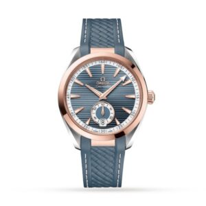 Replica Omega Seamaster Aqua Terra Men Automatic Blue Rubber Watch O22022412103001