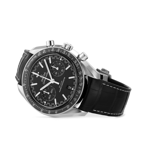Replica Omega Speedmaster Men Automatic Black Calf Watch O32933445101001 - Image 5