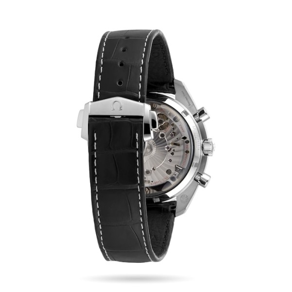 Replica Omega Speedmaster Men Automatic Black Calf Watch O32933445101001 - Image 2