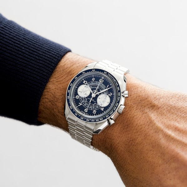 Replica Omega Speedmaster Men Automatic Blue Stainless Steel Watch O32930435103001 - Image 6