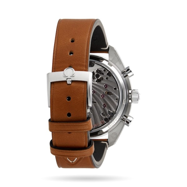 Replica Omega Speedmaster Men Automatic Blue Leather Watch O32932435103001 - Image 3