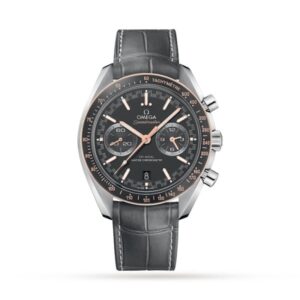 Replica Omega Speedmaster Men Automatic Grey Calf Watch O32923445106001