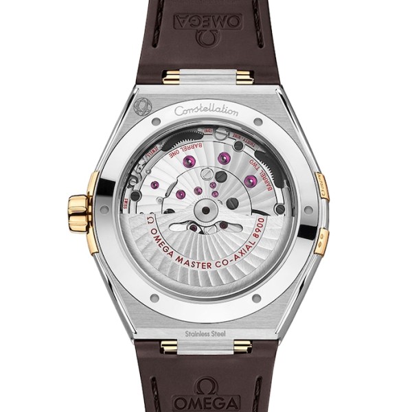 Replica Omega Constellation Men Automatic Grey Leather Watch O13123412106002 - Image 2