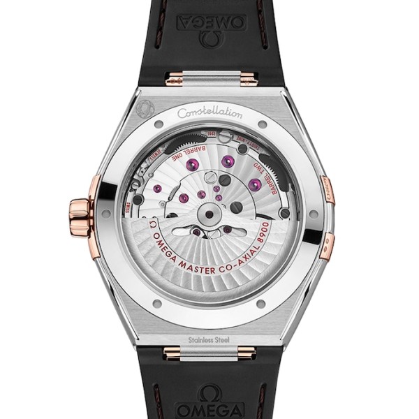 Replica Omega Constellation Men Automatic Red Leather Watch O13123412111001 - Image 2