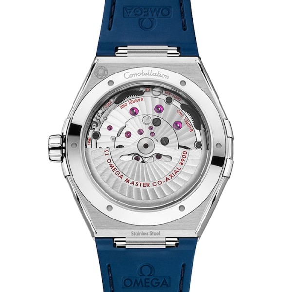 Replica Omega Constellation Men Automatic White Leather Watch O13133412104001 - Image 2