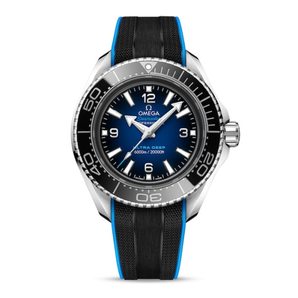 Replica Omega Planet Ocean Men Automatic Black Rubber Watch O21532462103001