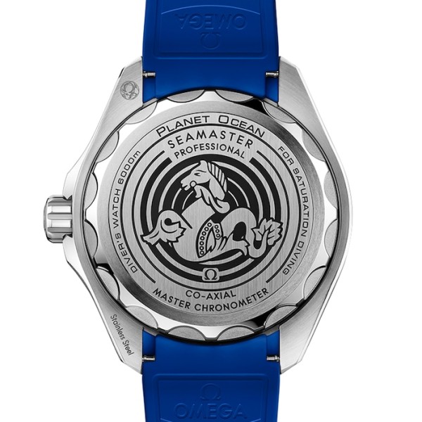 Replica Omega Planet Ocean Men Automatic White Rubber Watch O21532462104001 - Image 2