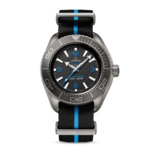 Replica Omega Planet Ocean Men Automatic Black Fabric Watch O21592462101001