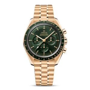 Replica Omega Speedmaster Unisex Automatic Green 18ct Yellow Gold Watch O31060425010001