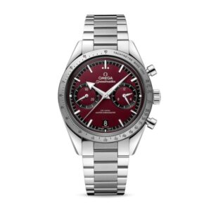 Replica Omega Speedmaster Men Automatic Red Stainless Steel Watch O33210415111001