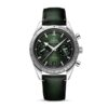 Replica Omega Speedmaster Men Automatic Green Leather Watch O33212415110001