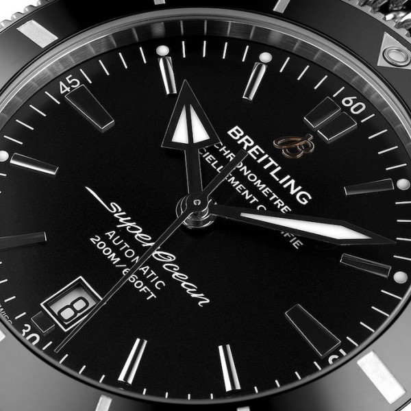 Replica Breitling Superocean Heritage Men Automatic Black Stainless Steel Watch AB2020121B1A1 - Image 4