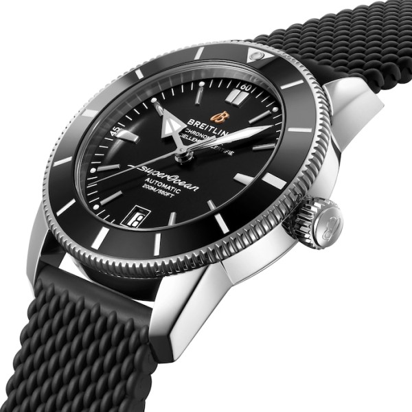 Replica Breitling Superocean Heritage Men Automatic Black Rubber Watch AB2010121B1S1 - Image 2