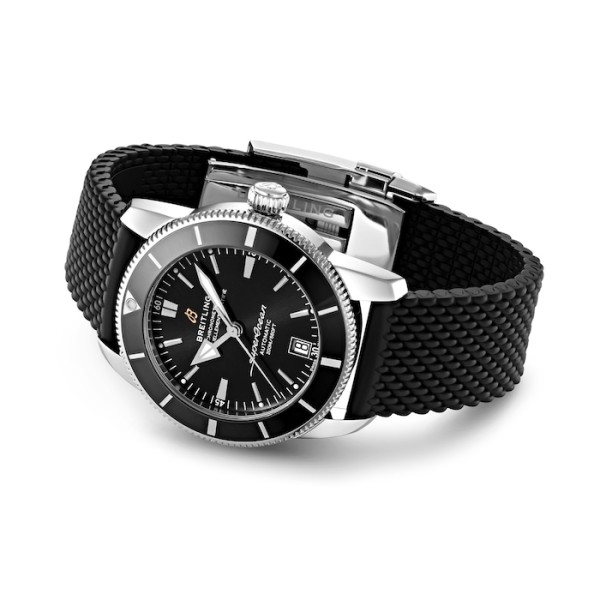 Replica Breitling Superocean Heritage Men Automatic Black Rubber Watch AB2010121B1S1 - Image 3