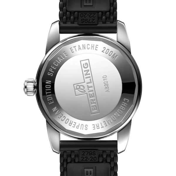 Replica Breitling Superocean Heritage Men Automatic Black Rubber Watch AB2010121B1S1 - Image 4