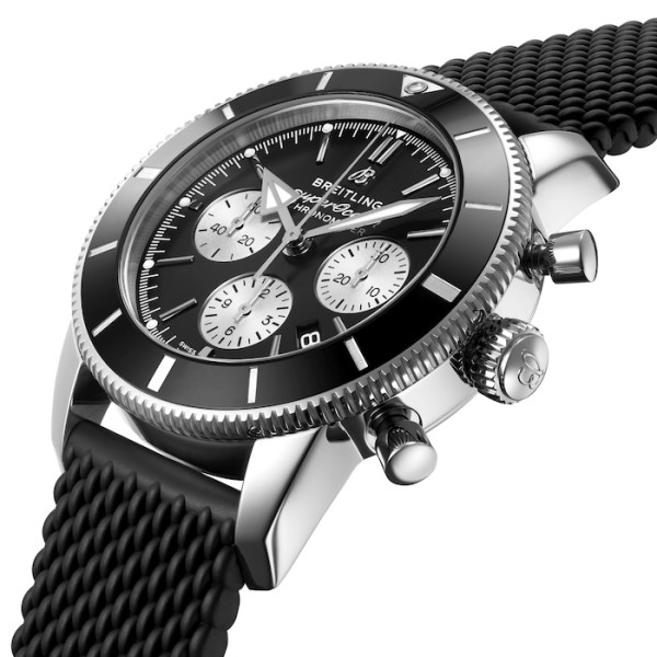 Replica Breitling Superocean Heritage Men Automatic Black Rubber Watch AB0162121B1S1 - Image 3