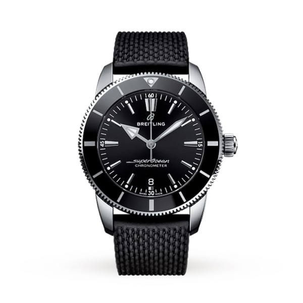 Replica Breitling Superocean Heritage Men Automatic Black Rubber Watch AB2030121B1S1
