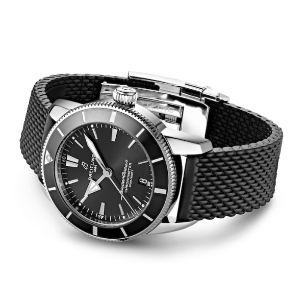Replica Breitling Superocean Heritage Men Automatic Black Rubber Watch AB2030121B1S1 - Image 2