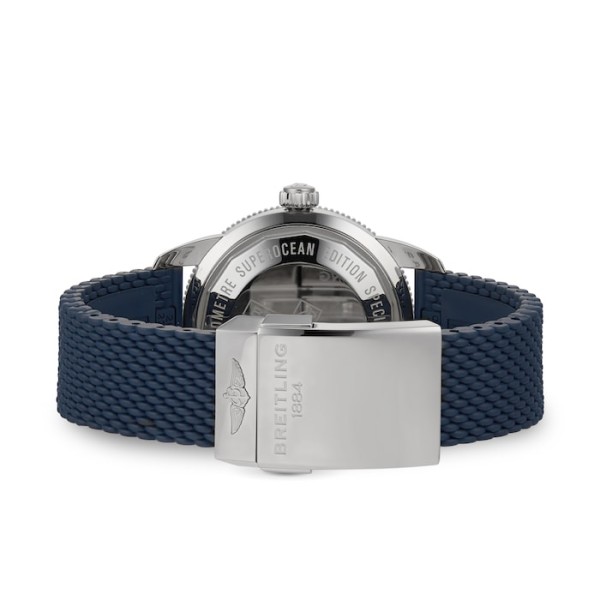 Replica Breitling Superocean Heritage Men Automatic Blue Rubber Watch AB2030161C1S1 - Image 2