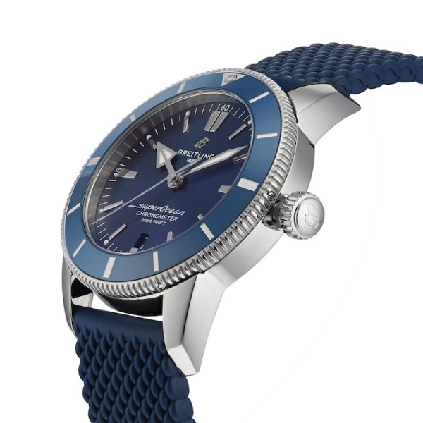 Replica Breitling Superocean Heritage Men Automatic Blue Rubber Watch AB2030161C1S1 - Image 6