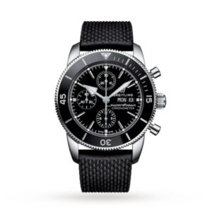 Replica Breitling Superocean Heritage Men Automatic Black Rubber Watch A13313121B1S1