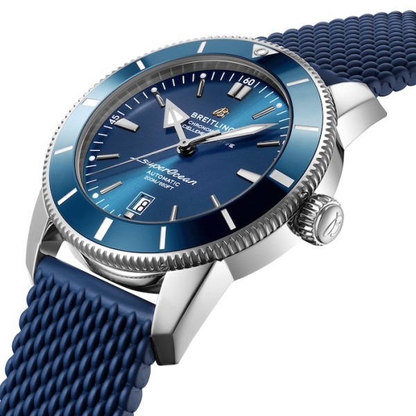 Replica Breitling Superocean Heritage Men Automatic Blue Rubber Watch AB2020161C1S1 - Image 3