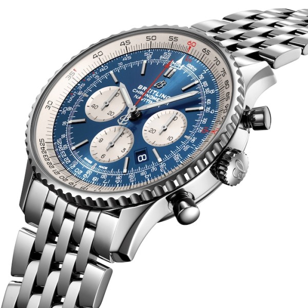 Replica Breitling Navitimer Men Automatic Blue Stainless Steel Watch AB0127211C1A1 - Image 2