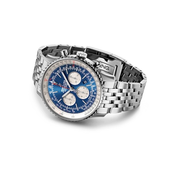 Replica Breitling Navitimer Men Automatic Blue Stainless Steel Watch AB0127211C1A1 - Image 3