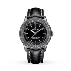 Replica Breitling Navitimer Men Automatic Black Alligator Watch A17325241B1P1